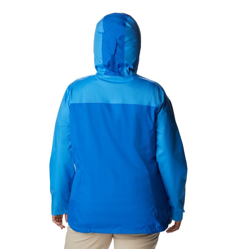 Women's Columbia GirlTrek Inner Limits Rain Jackets Blue | Plus Size CA-JA341